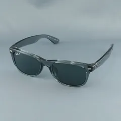 偏光サングラス RayBan NEW WAYFARER RB2132-F 6450/3R USED美品 レイバン ニューウェイファーラー ユニセックス アイウェア 中古 X8795