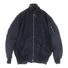 UNIFORM EXPERIMENT (ユニフォームエクスペリメント) REVERSIBLE MA-1 ドッキング ボンバージャケット テーラードジャケット UE-222011 ブラック