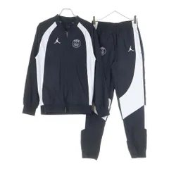 NIKE (ナイキ) PSG Track Set Up ナイロン トラック ボンバー セットアップ ジャージ ブラック XSのサムネイル
