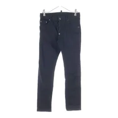 DSQUARED2 (ディースクエアード) skater jean BLACK BULL ストレッチデニムパンツ ブラック S74LB1282 S30730