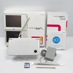 美品 ニンテンドー DSiLL ナチュラルホワイト 遊べるセット 動作確認済み 箱 説明書付き Nintendo ds dsill DSi LL 任天堂
