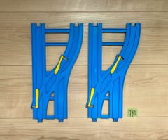 【790】プラレール　レール　複線幅広ポイント