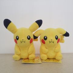 포켓몬 센터 봉제인형 마이 피카츄 2장 세트 종이 태그 첨부 My PIKACHU 포켓몬스터 2023