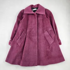 Christian Dior　ロングコート　クリスチャンディオール アンゴラ ピンク フレア 希少 ヴィンテージ 9号 M L相当のサムネイル