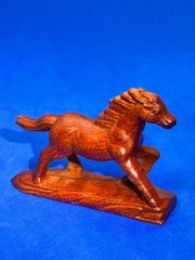 非売品 大井競馬場50周年記念 ハイセイコー号像完成記念 ミニ馬像 田畑
