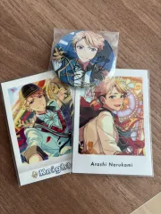 あんさんぶるスターズ！！(あんスタ) 鳴上 嵐 パシャ＆缶バッジ