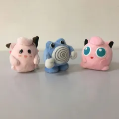 〇ポケモン マスコット人形 手乗りサイズ(身長約8cm) ニョロゾ、ピッピ、プリン 3体セット