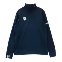 サイズ：2 PEARLY GATES パーリーゲイツ  ハイネック 長袖Tシャツ  ネイビー系 [240101576982] ゴルフウェア レディース ストスト