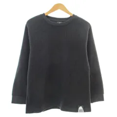 シェラデザイン SIERRA DESIGNS タグ付き ニット セーター カットソー 長袖 S 黒 ブラック 1226 IBO88