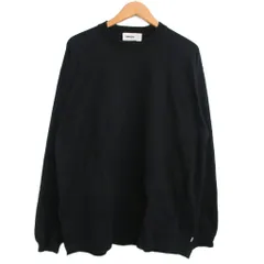エブリワン everyone 25SS COTTON LONG SLEEVE T-SHIRT Tシャツ 長袖 L 黒 ブラック EV25-CS38