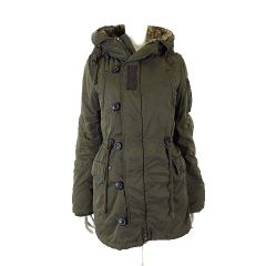 アディアム ADEAM ニットワンピース リブ ロング丈 長袖 レース切替 絹