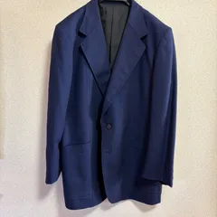 ビジネスジャケット　メンズ　紺色