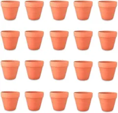 Nicheez テラコッタ 鉢 ポット ミニ プランター 20個セット