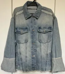ZARA デニムジャケット デニムシャツ ブルー