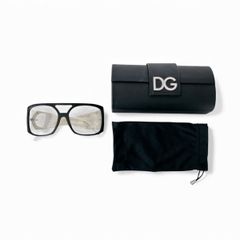 DOLCE&GABBANA サングラス ラインストーン DGロゴ - メルカリ