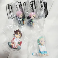 3種 4個 交響詩篇 エウレカセブン まちぼうけ ガチャ フィギュア