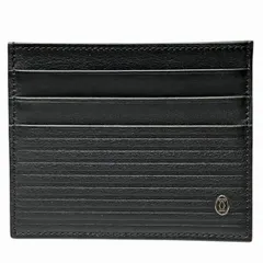 カルティエ　パシャ　カードケース　ブラック　ブランド小物　名刺入れ　メンズ　美品