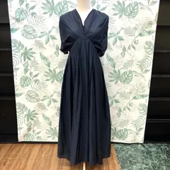 GR1097 Of STYLE ネイビー ワンピース フリーサイズ