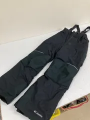 送料無料★Columbia コロンビア★スキーパンツ　スノーパンツ　スキーウェア　スノーボードウェア★14/16 キッズ　子供　160 ブラック　#80108sug3