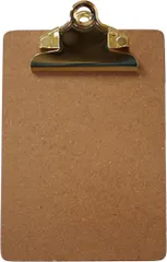 Babystity 月齢カード 手形足形 クリップボード 赤ちゃんスタンプ (ゴールド, 約17x12cm)