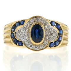 2026年最新】K18 パヴェ サファイアリングの人気アイテム - メルカリ