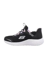 SKECHERS スケッチャーズ  ガールズ スリップインズ バウンダー-シンプルキュート 303585Lスニーカー BOUNDER-SIMPLE CUTE  22.5cm  ブラック