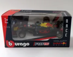 【中古】ミニカー 1/43 ASTON MARTIN RB15 Redbull Racing ESSO #33(ネイビー×イエロー) [18-38039]