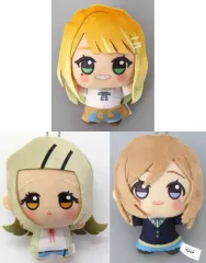 【中古】ぬいぐるみマスコット・ぬいぐるみバッジ 全3種セット ちびぐるみvol.3 「学園アイドルマスター」 ナムコ限定