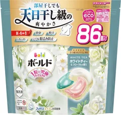 P&G P&Gボールドジェルボール4D ホワイトティー テラジャンボ86個のサムネイル
