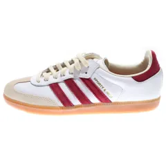 adidas (アディダス) SPORTY & RICH SAMBA OG スポーティアンドリッチ サンバOG ローカットスニーカー ホワイト/レッド US9.5/27.5cm IF5660