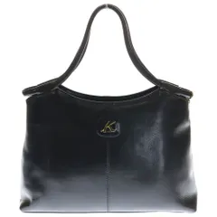 kitamura (キタムラ) レザーハンドバッグ ブラック