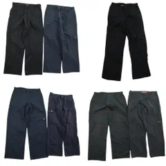 古着卸 まとめ売り ディッキーズ Dickies ダブルニー パンツ 7枚セット (メンズ 34 /36 /38 ) カーゴ ワーク ストレート 中古 古着 ND2891