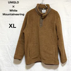 【XL】 UNIQLO ユニクロ × White Mountaineering ホワイトマウンテニアリング フリース オーバーサイズ プルオーバー 長袖