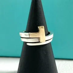 Tiffany & Co. / Tスクエア ラップリング K18PG 925
