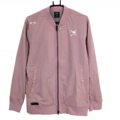 【新品】オークリー ナイロンジャケット スモーキーピンク メッシュ裏地 撥水 ストレッチ 防風 メンズ L ゴルフウェア 2024年モデル Oakley