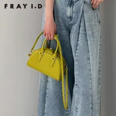【SALE50%OFF】【即納】 フレイアイディー FRAY I.D バッグ 25秋冬 ラウンドミニボストンバッグ ハンドバック ショルダーバッグ 2way ギフト fwgb254348 fwgb254312
