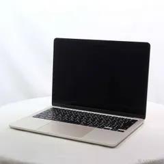 〔中古品〕 MacBook Air 13.6-inch Late-2024 MC8J4J／A Apple M3 8コアCPU_8コアGPU 16GB SSD256GB スターライト 〔15.7 Sequoia〕【344】