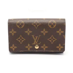 ルイ・ヴィトン LOUIS VUITTON 二つ折り財布 ポルトモネ ビエ トレゾール M61730 レザー ポルトモネ・ビエ トレゾール レディース Used A