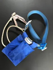 藤原産業 タイタン No.24AP 安全帯 胴ベルト型 ランヤード付 1本つり専用 中古　おまけつき　未使用（メンロープ7ｍ/ｍ・10M）パッケージ一部破れあり