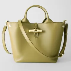 新品 ロンシャン LONGCHAMP ハンドバッグ ロゾ スリーク HANDBAG S オリーブ