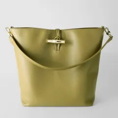 新品 ロンシャン LONGCHAMP トートバッグ ロゾ スリーク HOBO BAG M オリーブ