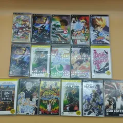 【D5640】PSP ソフト まとめて16本セット　説明書つき