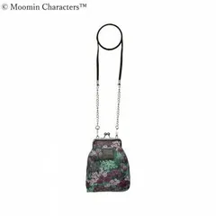 MOOMIN ムーミン がま口ポシェット ダークグリーン MNX140478