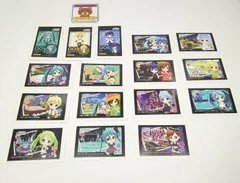 初音ミク Project Mirai2 ARカード16枚セット プロジェクト ミライ2 3DS ボーカロイド VOCALOID