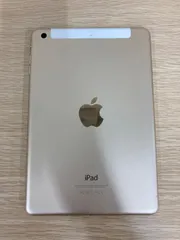 ☆２【通電・動作確認済、初期化済】iPad mini 3 アイパッド ミニ 第3世代 ゴールド 金 16GB【スマホ】【1】