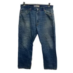 Levi's 505 デニムパンツ W36 ブルー リーバイス ジップアップ アメカジ ジーンズ デニム コットン レギュラーフィット 2601-182