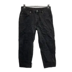Levi's 550 デニムパンツ W36 ブラック リーバイス ジップアップ アメカジ ジーンズ デニム コットン 2601-231