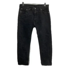 Levi's 505 デニムパンツ W38 ブラック リーバイス ジップアップ アメカジ ジーンズ デニム コットン ビッグサイズ 2601-233