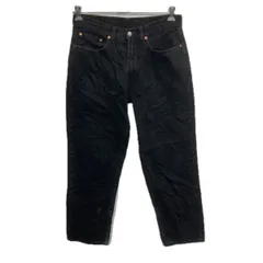 Levi's 550 デニムパンツ W32 ブラック リーバイス ジップアップ アメカジ ジーンズ デニム コットン 2601-235