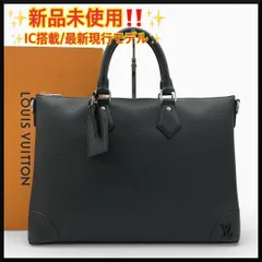 【新品未使用】ルイヴィトン Louis Vuitton タイガ アルドワーズ スリム・ブリーフケース ビジネスバッグ メンズ ブラック系 M30978
